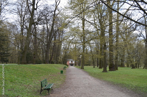 The princely park of the Czartoryski magnate family in Puławy photo