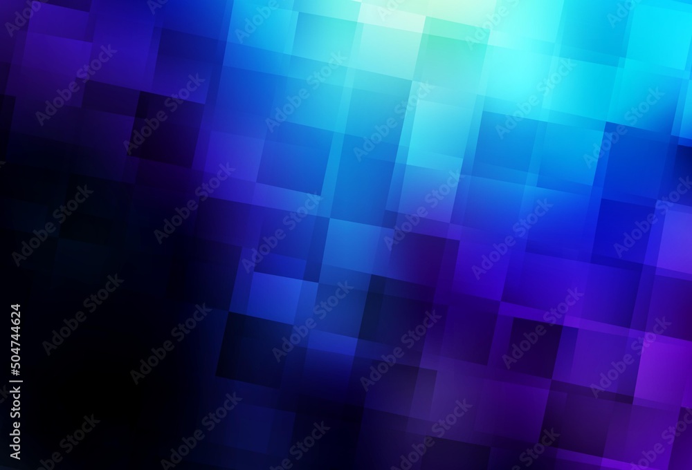 Dark BLUE vector template with rhombus. Dark BLUE vector template with rhombus.