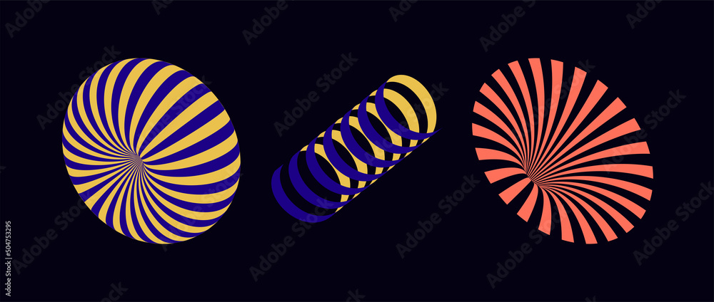 Universal trendy geometric shapes set Universal trendy geometric shapes set