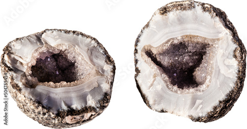 Splitted geode