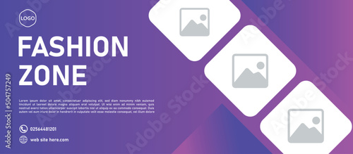 Creative corporate minimal modern business marketing fashion social media Facebook cover web banner post template