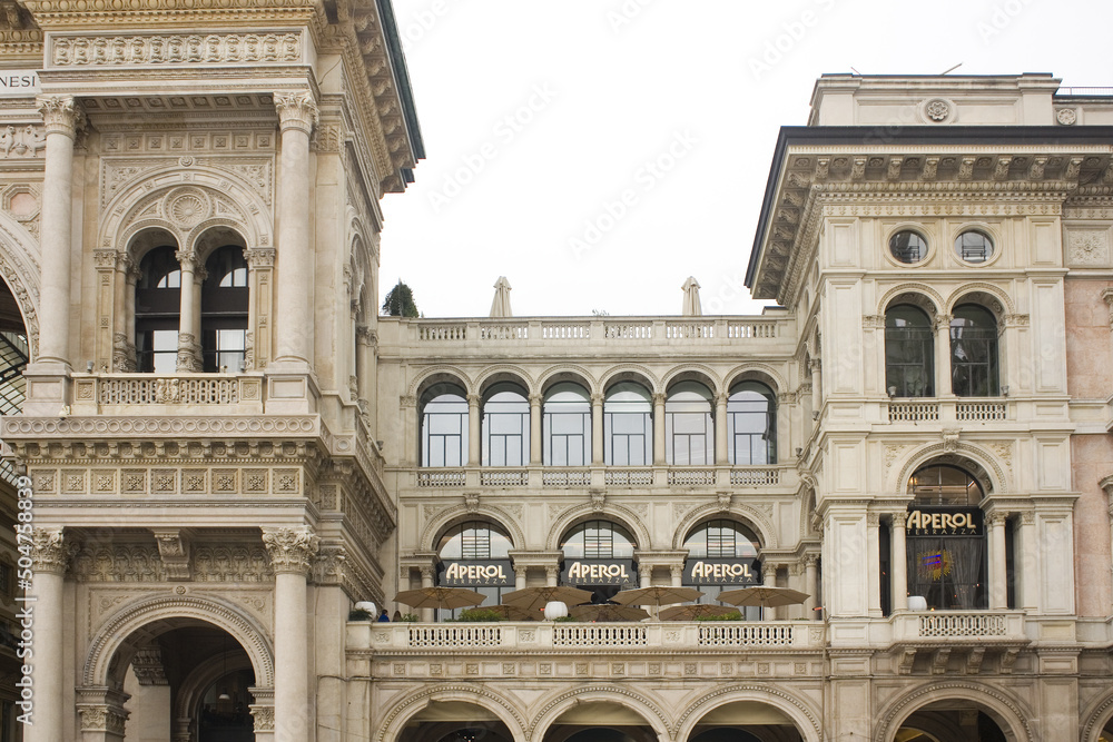 Vittorio Emanuele II Gallery in Milan