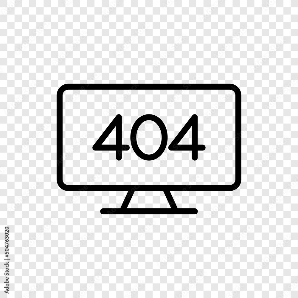 404, error simple icon, vector. Flat design. Transparent grid.ai 404, error simple icon, vector. Flat design. Transparent grid.ai