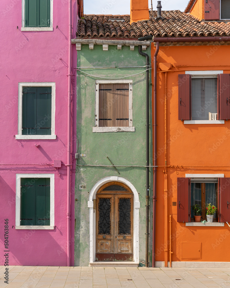 venice colorful houses
