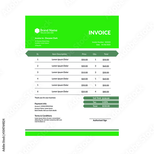 Invoice Design