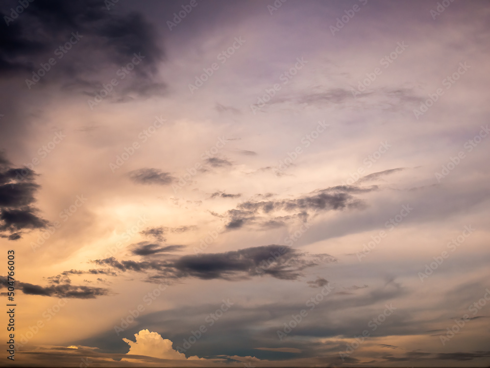 Fototapeta premium Sky image. Use as a background image or use to change the sky in a photo program.