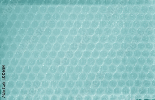 Close up air bubble warp protection goods. plastic warp Industrial packaging