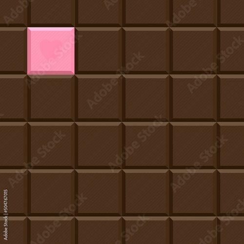 Vector pattern for chocolate day. World Chocolate Day pattern for your designs, printing and wrapping paper.