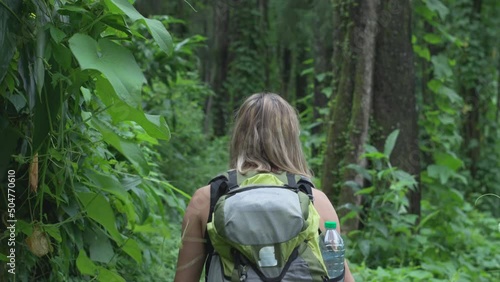 women wolks in the forest