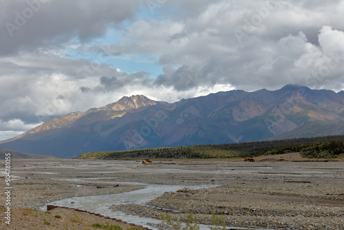 Construction, Denali National Park photo