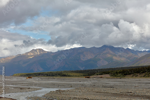 Construction, Denali National Park photo