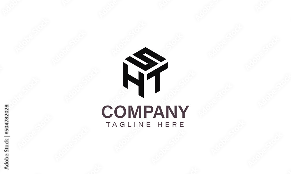 Letter SHT Logo, Three Letter Logo, Alphabet S H T Hexagon Shape Vector Icon Template Letter SHT Logo, Three Letter Logo, Alphabet S H T Hexagon Shape Vector Icon Template
