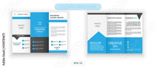 Minimalist Real Estate Trifold Brochure – Clean Layout for Property or Financial Services