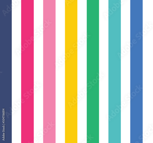 Rainbow color background abstract illustration - striped template