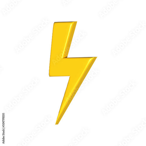 Free Download Yellow thunder and bolt lighting flash icon. Vector - GFXLoad