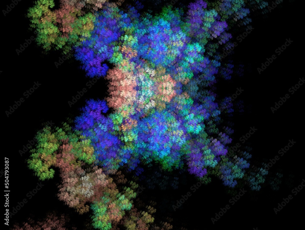Imaginatory fractal abstract background Image Imaginatory fractal abstract background Image