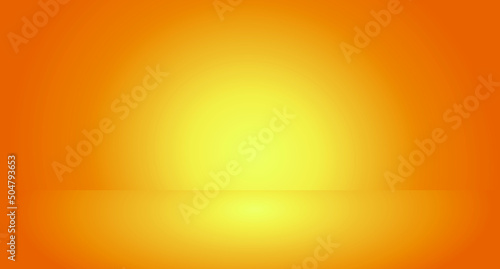 Yellow background with dynamic abstract shapes Free Vector