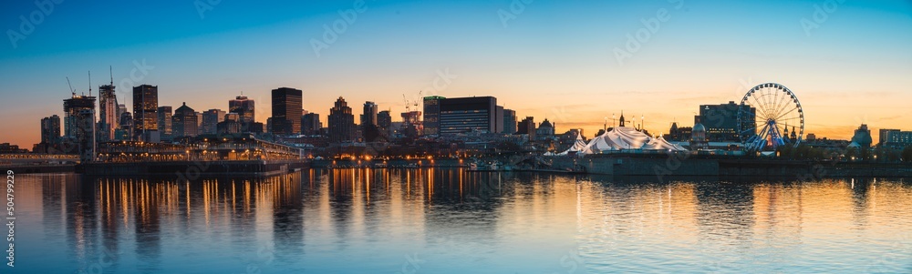 Obraz premium Montreal Skyline