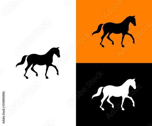 horse logo design