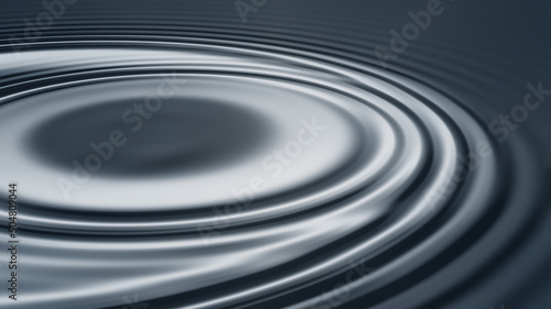 Illustration imitating circular waves on water.