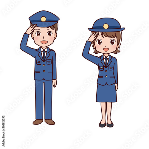 働く人々　職業のイラスト