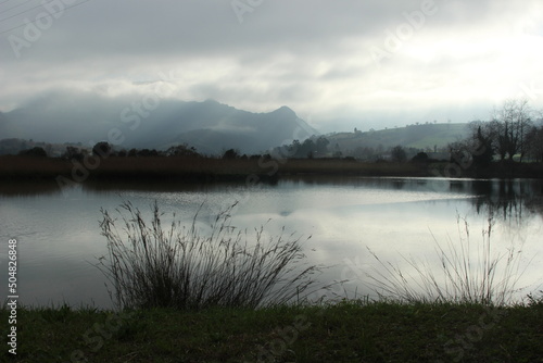 Ría y paisaje de Ribadesella (Asturias)