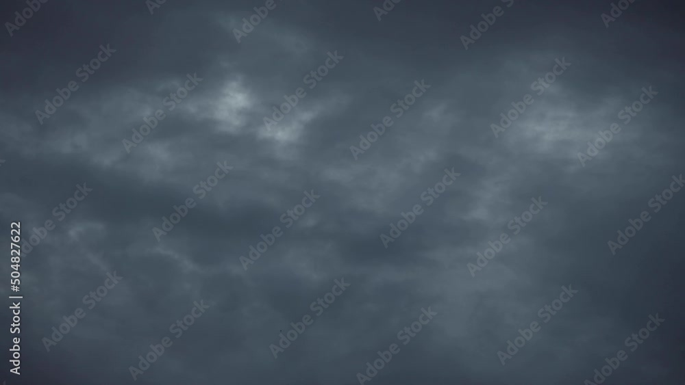 Cloudy sky in the evening closer to dusk Cloudy sky in the evening closer to dusk