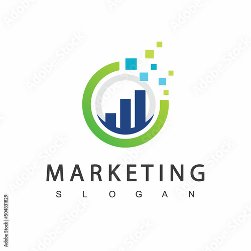 Digital Marketing Logo Design Template