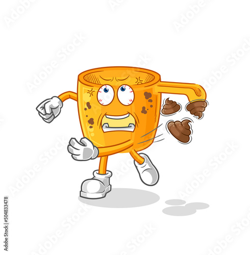 water dipper throwing shit vector