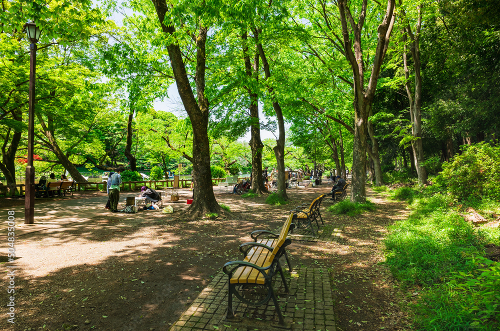 吉祥寺 ゴールデンウィークの井の頭公園