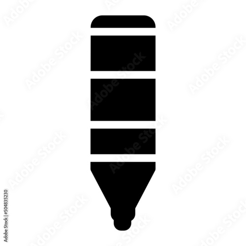 toothbrush glyph icon