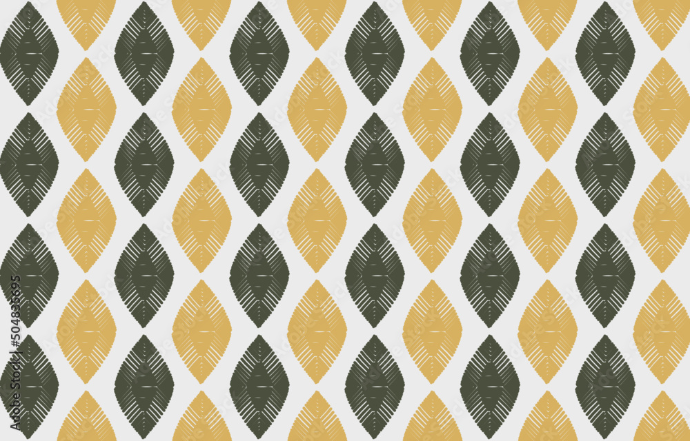 Fototapeta premium set of seamless patterns Ajrakh block print Pattern and batik print Pattern Background ,digital printing textile