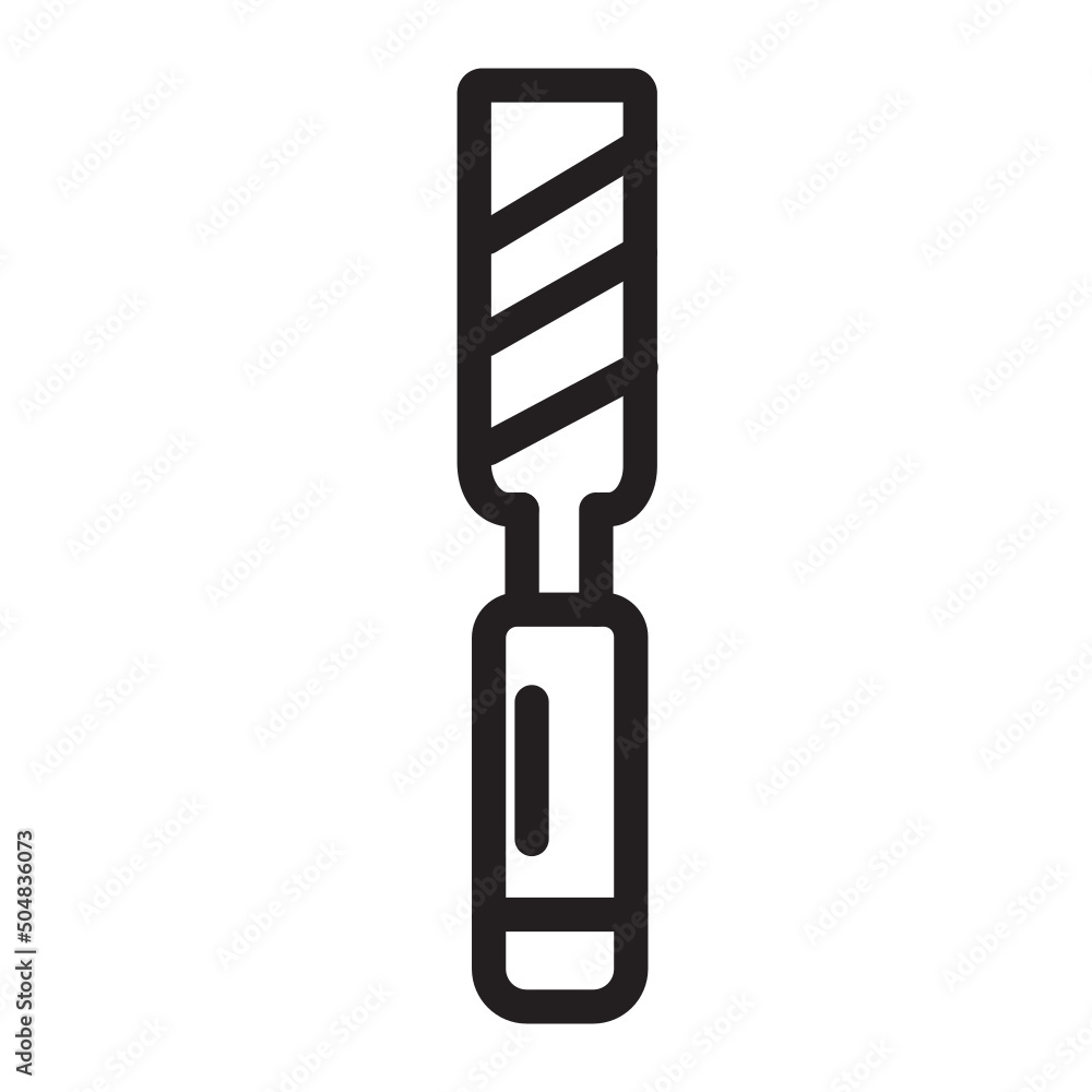 nail file line icon nail file line icon