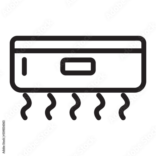 hand dryer line icon