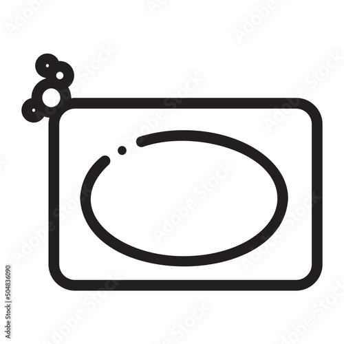 soap line icon