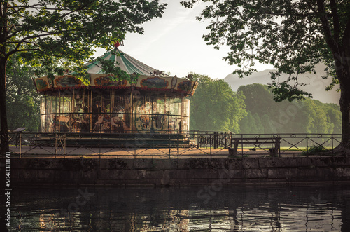 Le caroussel, Annecy photo