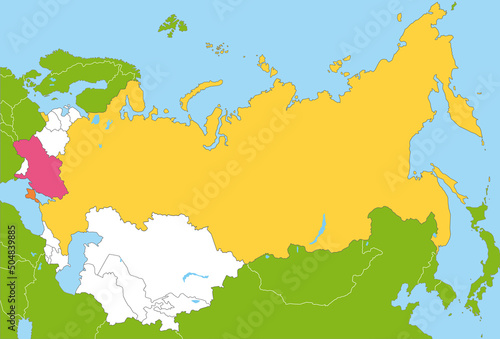 ウクライナとロシア、クリミア半島、旧ソビエト連邦から独立した国々
