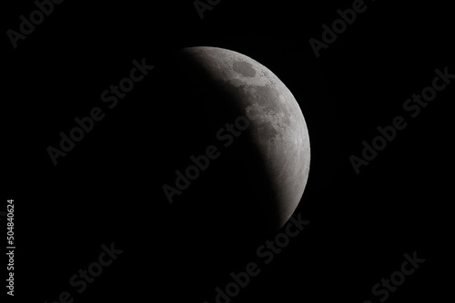 3/4 Moon Eclipse