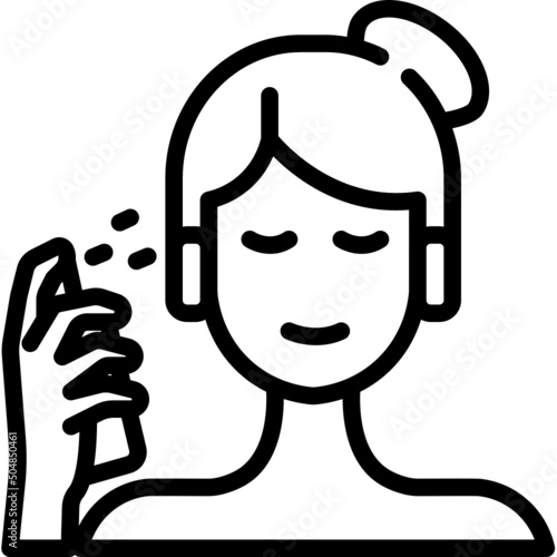 spray line icon
