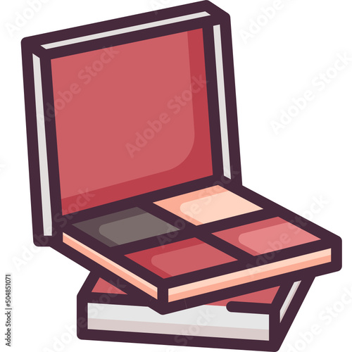 eyeshadow line icon