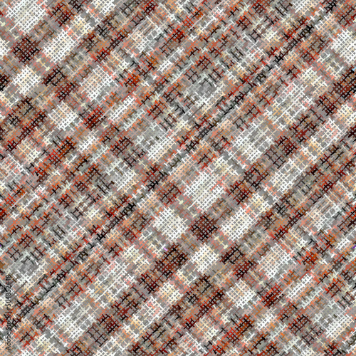 Imitation of a texture of rough canvas. Seamless pattern.
