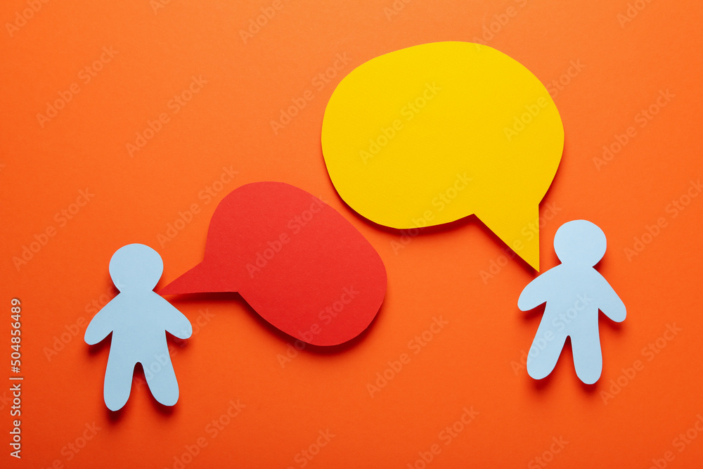 Concept of business roles, space for text Concept of business roles, space for text