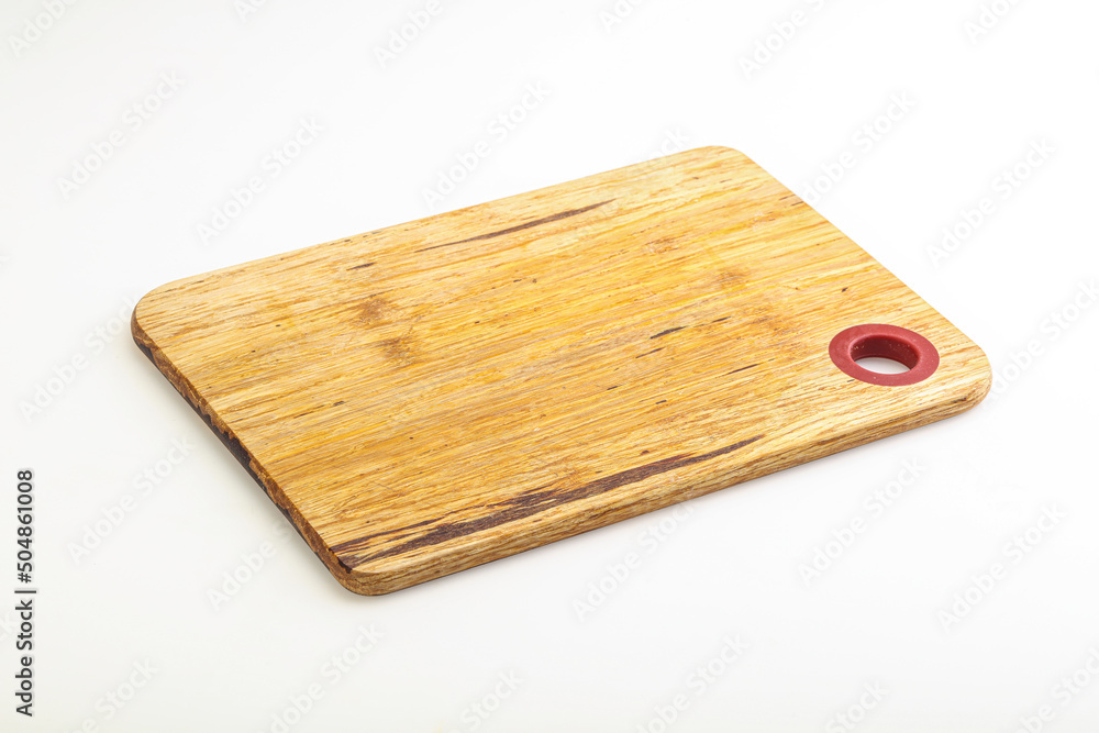 Wooden board for kitchen isolated Wooden board for kitchen isolated
