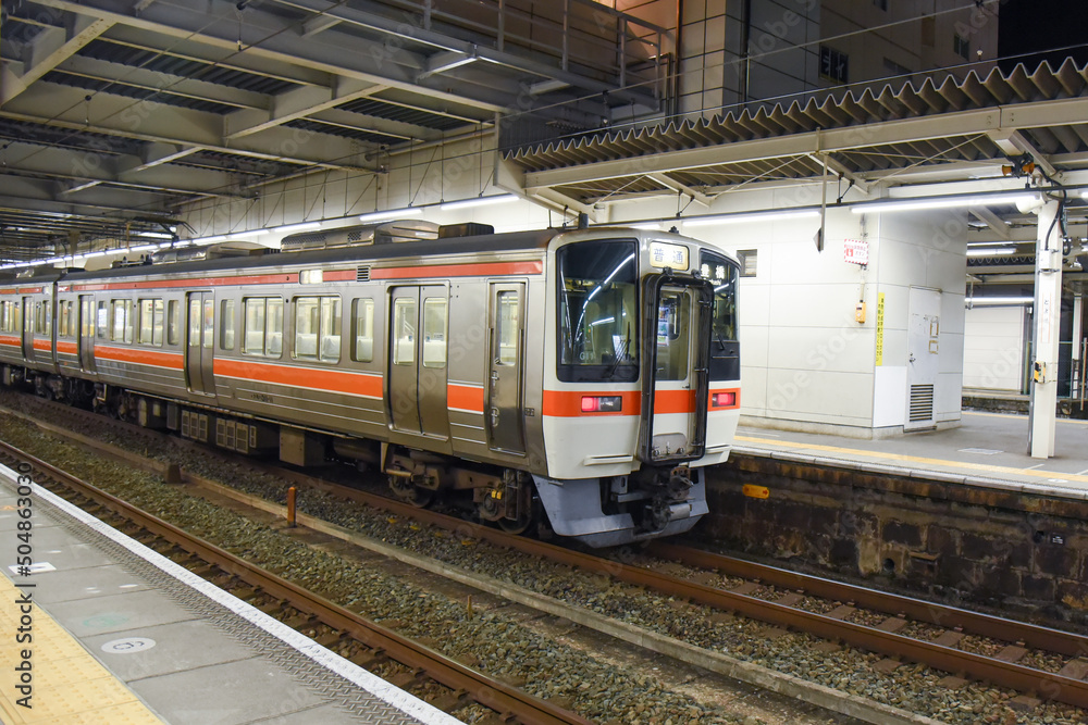 豊橋駅に停車する311系電車