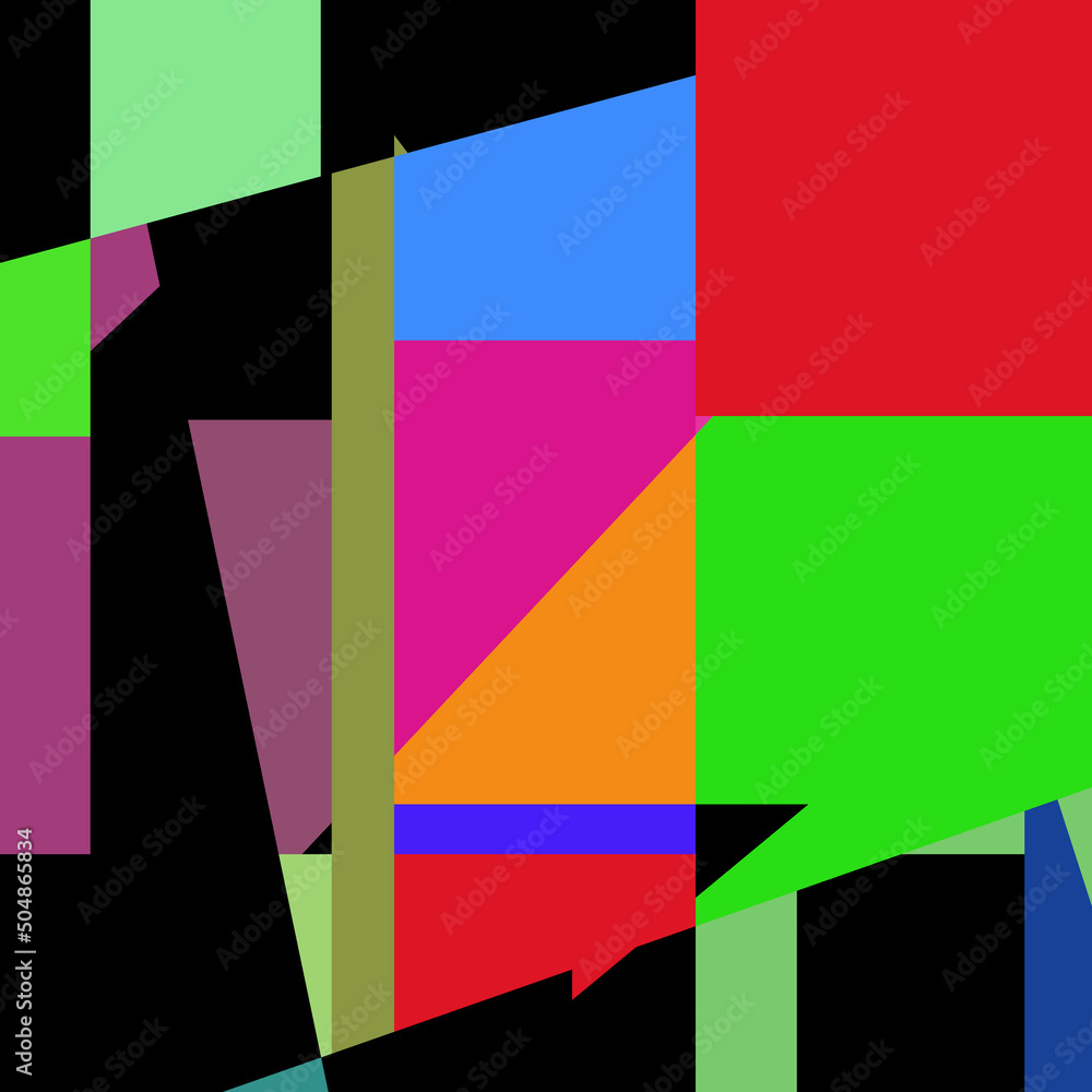 Geometric abstraction generative art background art illustration Geometric abstraction generative art background art illustration