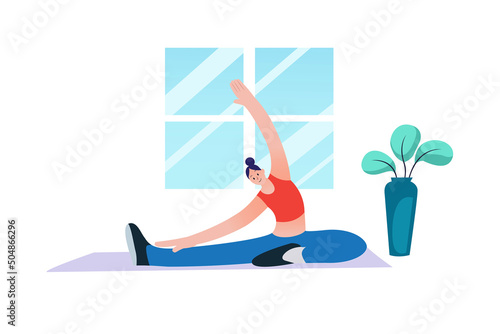 Yoga can help balance the body very well for everyone.