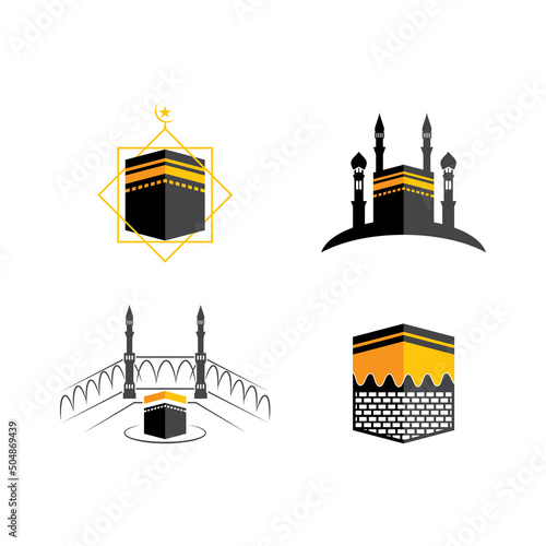 Kaaba logo illustration