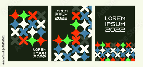 Maximalist Geomatric Design Poster Trends Modern
