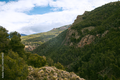 Mountain range of Gador, Spain
