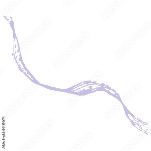 Pastel brush stroke illustration